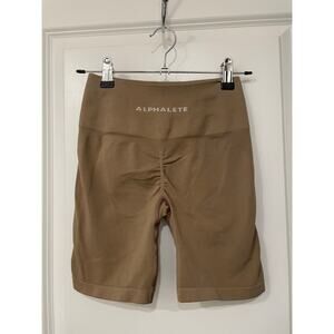 Alphalete biker shorts xs